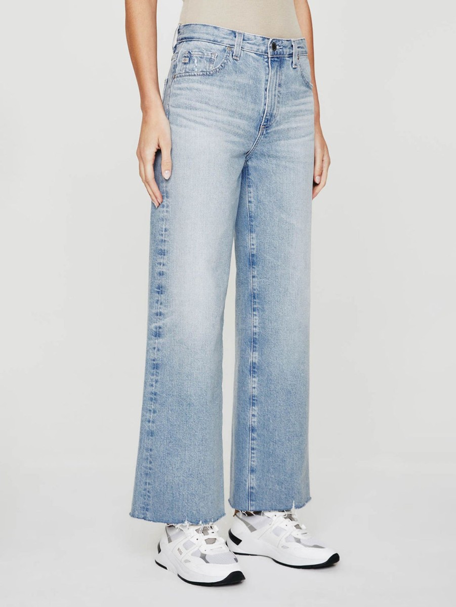 Women AG Jeans Jeans | Saige Wide Crop Jean Chateau