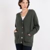 Women BRODIE Sweaters & Sweatshirts | Arla Cardigan Khaki