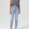 Women AGOLDE Jeans | Riley High Rise Crop Straight Jean Dynamic