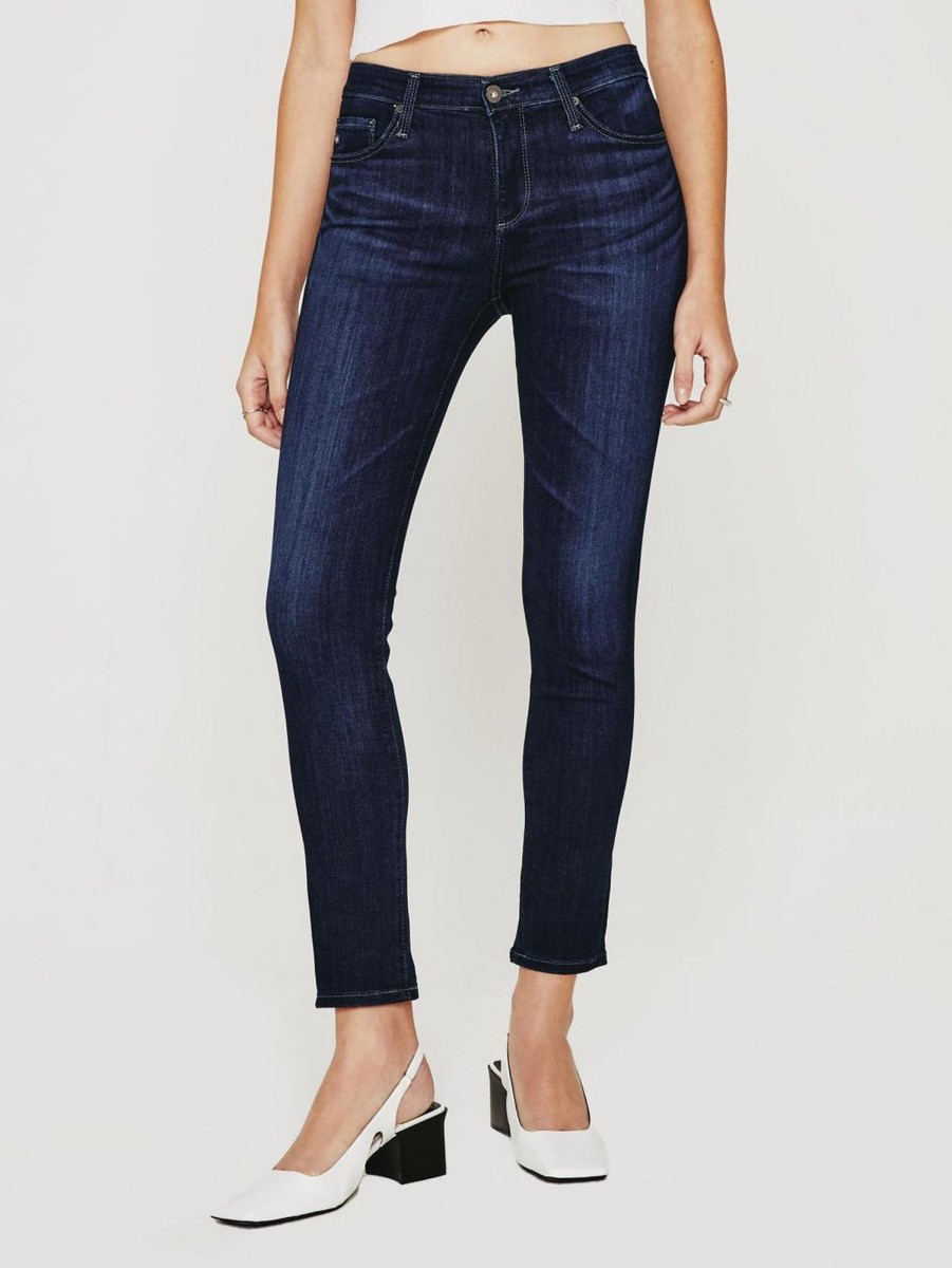 Women AG Jeans Jeans | Prima Mid Rise Cigarette Jean Concord