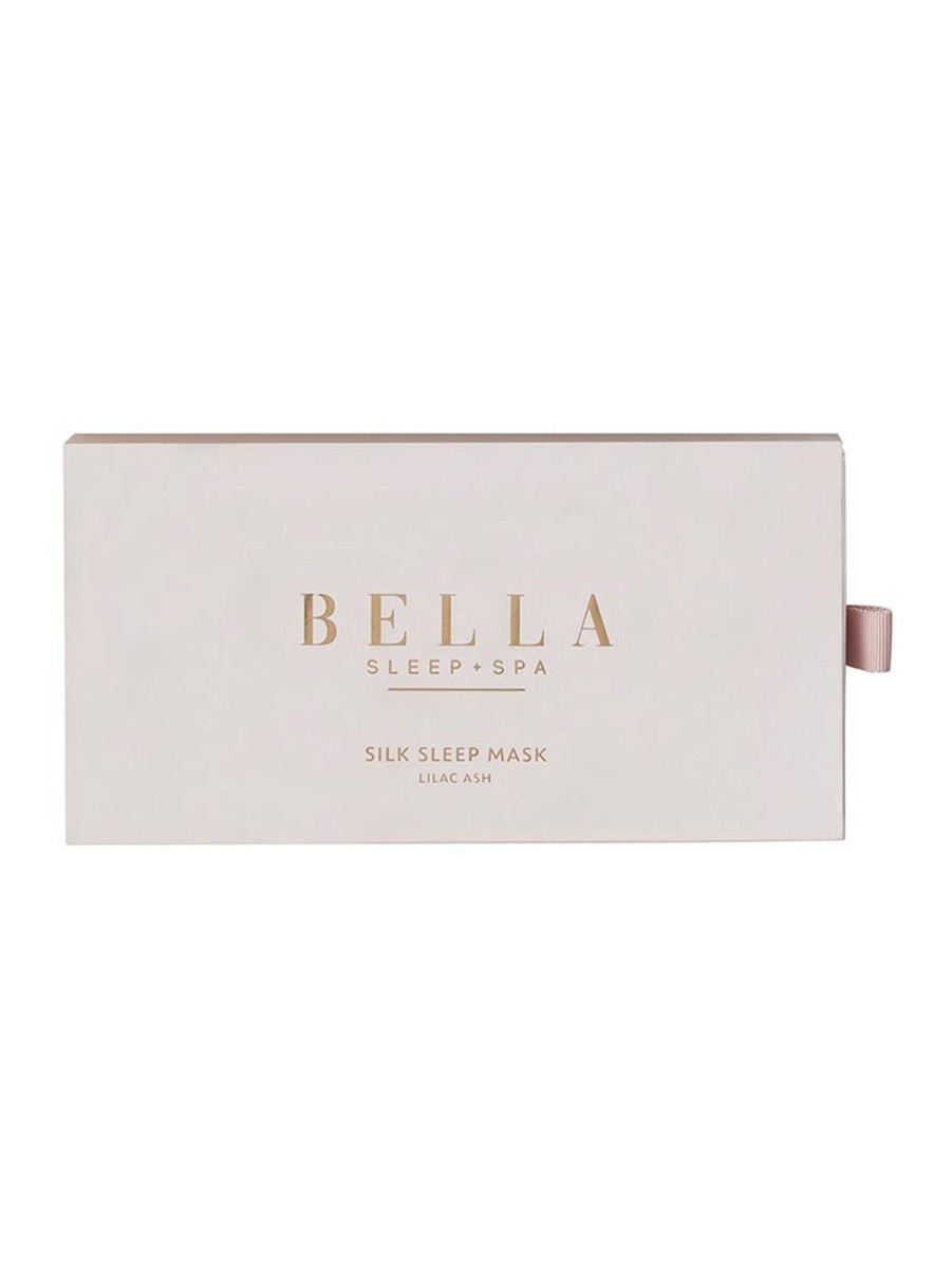 Women BELLA Sleepwear | Silk Sleep Mask Ash Lilac