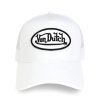 Men VON DUTCH Hats | Classic Trucker Hat White