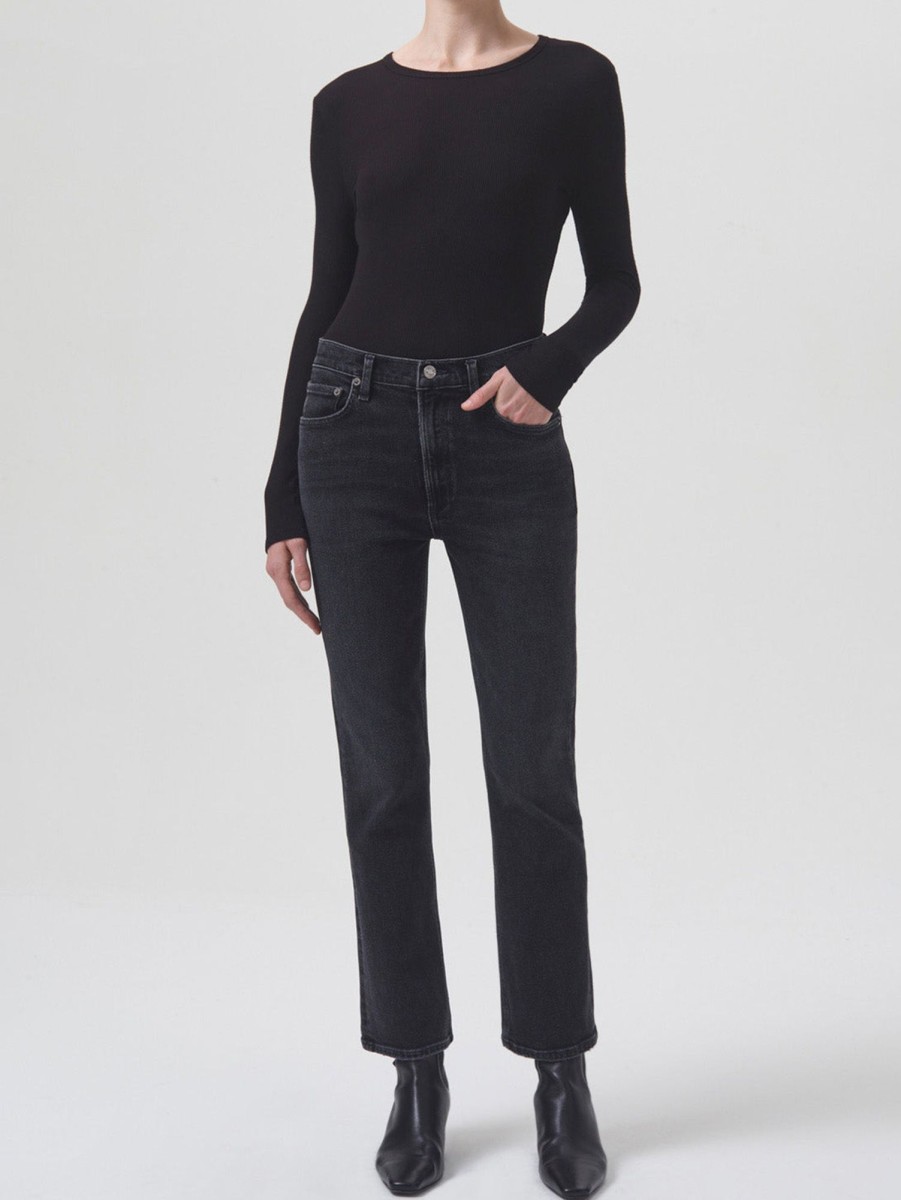 Women AGOLDE Jeans | Nico High Rise Boot Jean Hotline