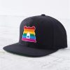 Men North Standard Trading Post Hats | Ntsp Pride Bear Snapback Black