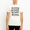 Men Retro Brand Black Label T-Shirts | Blondie 74 T-Shirt Antique White