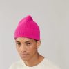 Men LE BONNET Hats | Wool Angora Beanie Lipstick