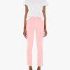 Women Mother Jeans | Mid Rise Dazzler Jean - Quartz Pink Qtp