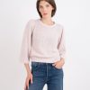 Women AUTUMN CASHMERE Sweaters & Sweatshirts | Bell Sleeve Crew Sweater Fragrance