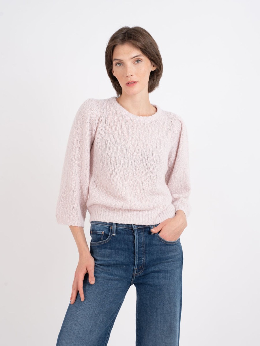 Women AUTUMN CASHMERE Sweaters & Sweatshirts | Bell Sleeve Crew Sweater Fragrance