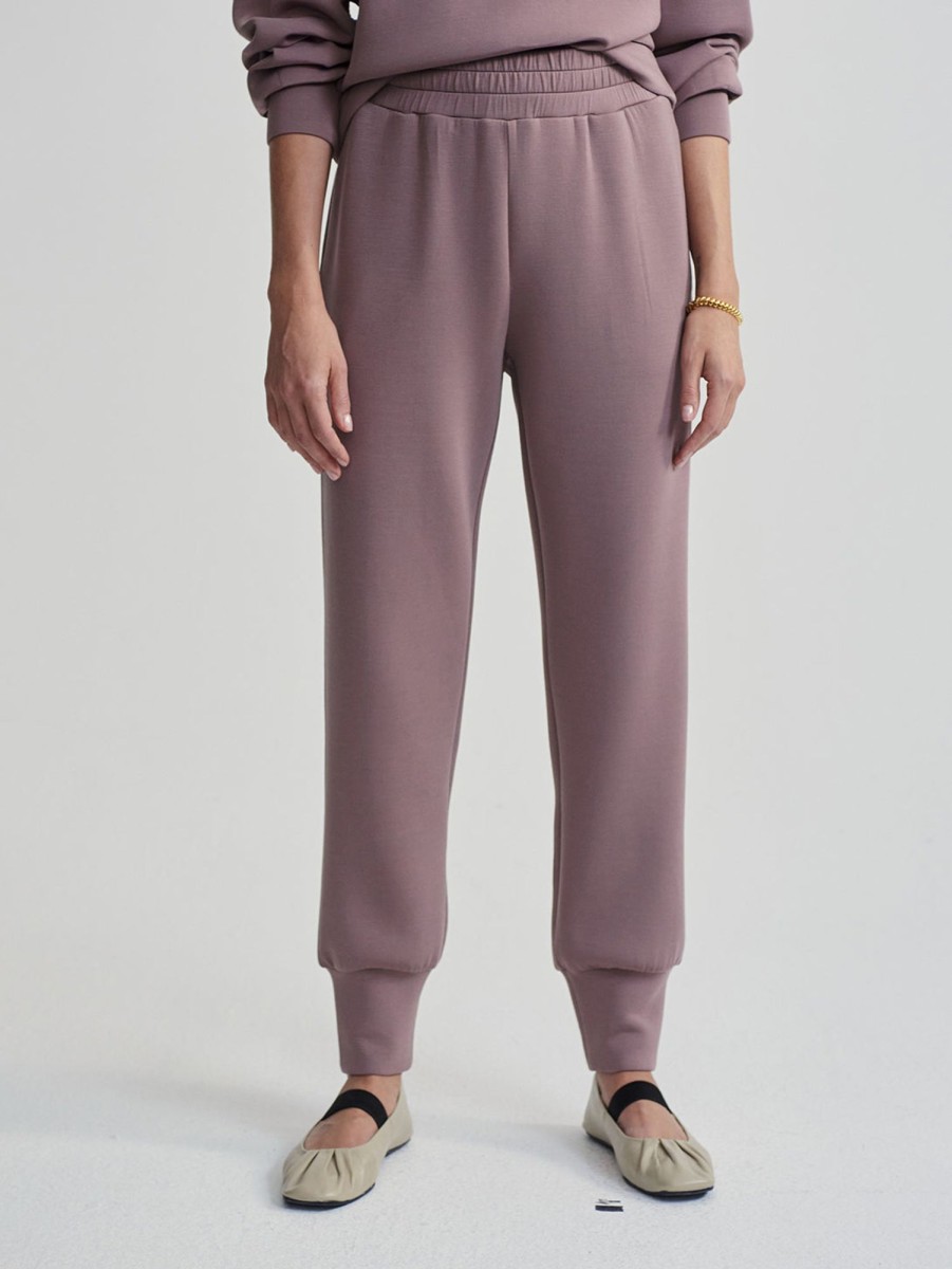 Women VARLEY Pants | The Slim Cuff Pant 25 Antler