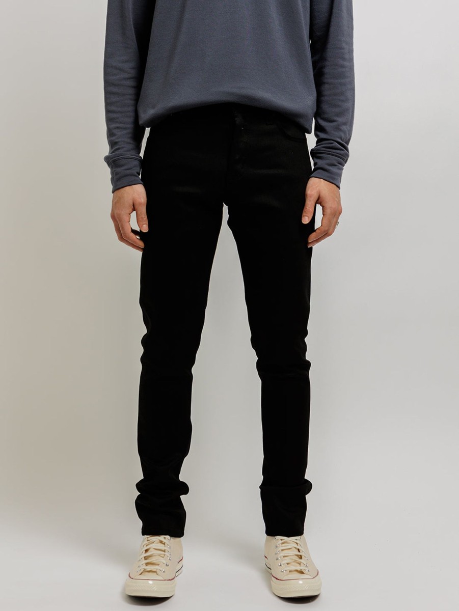 Men Naked u0026 Famous Jeans | Nice Guy Selvedge Jean Black Cobra