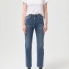 Women AGOLDE Jeans | 90'S Pinch Waist High Rise Straight Jean Portrait