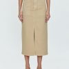 Women PISTOLA Shorts & Skirts | Pamela Utility Skirt Latte