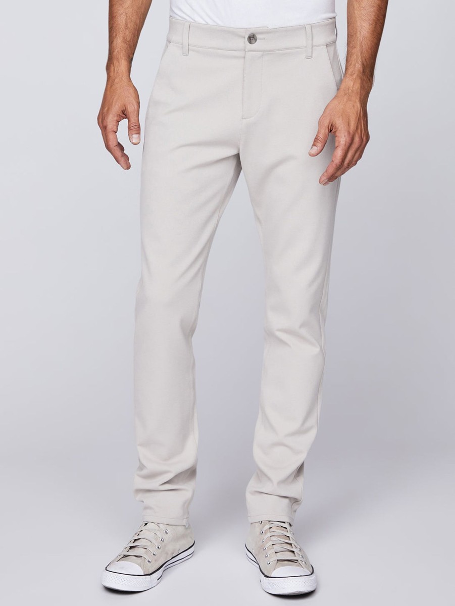 Men Paige Pants | Stafford Slim Pant - Oyster F Oyster