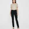 Women AG Jeans Jeans | Mari High Rise Straight Jean Black