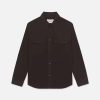 Men FRAME Shirts & Polos | Denim Shirt Marron