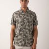 Men Rails Shirts & Polos | Carson Short Sleeve Shirt - Jungle Foliage Olive Jungle F Olive