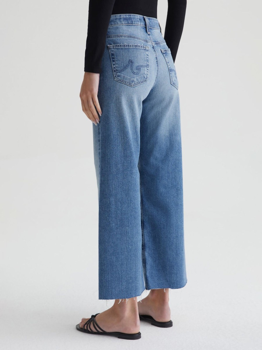 Women AG Jeans Jeans | Saige Wide Crop Jean - 17 Years Wilshire 17Y Wilshire