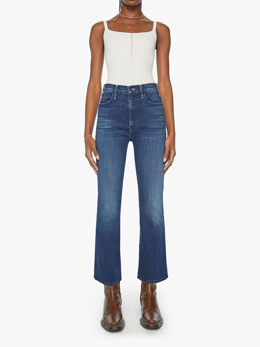 Women Mother Jeans | Hustler Ankle Jean - Heirloom Hrm