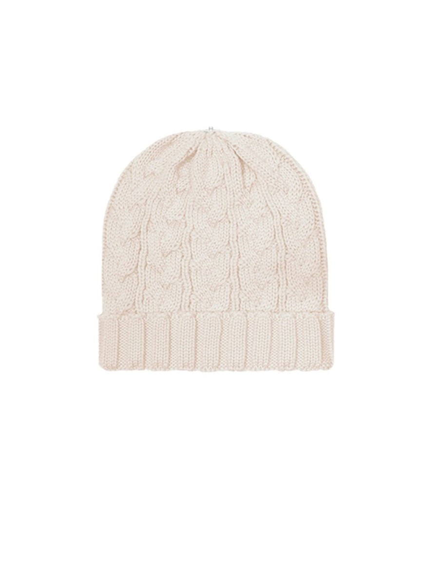 Women Lindo F Hats & Hair Accessories | Charlie Cable Toque - Natural Tones