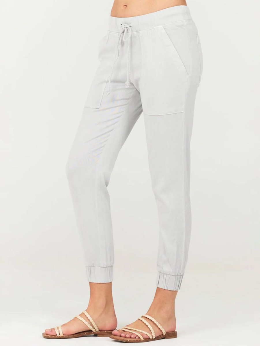 Women Bella Dahl Pants | Pocket Jogger Foggy Sky