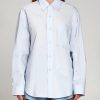 Women PURE u0026 SIMPLE Shirts | Boyfriend Shirt Blue