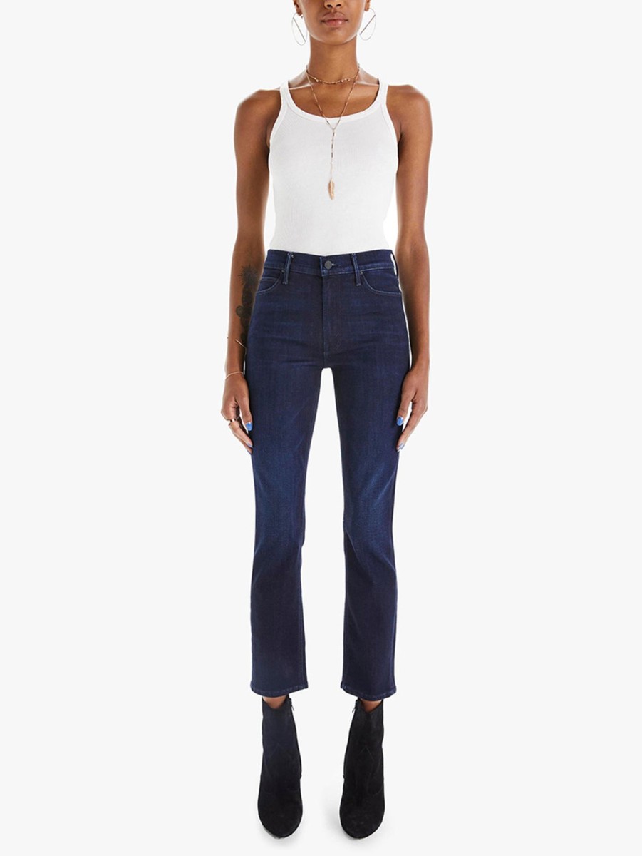 Women Mother Jeans | Mid Rise Dazzler Ankle Jean Or Never Now