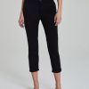 Women AG Jeans Pants | Caden Sateen Trouser Pant - Black Blk