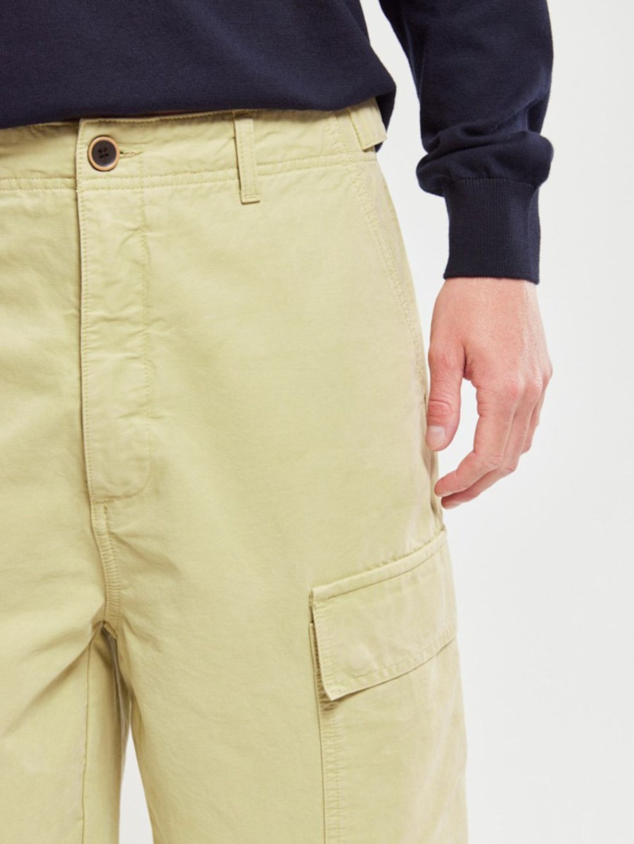 Men Armor Lux Pants | Cotton Chino Pant - Pale Olive