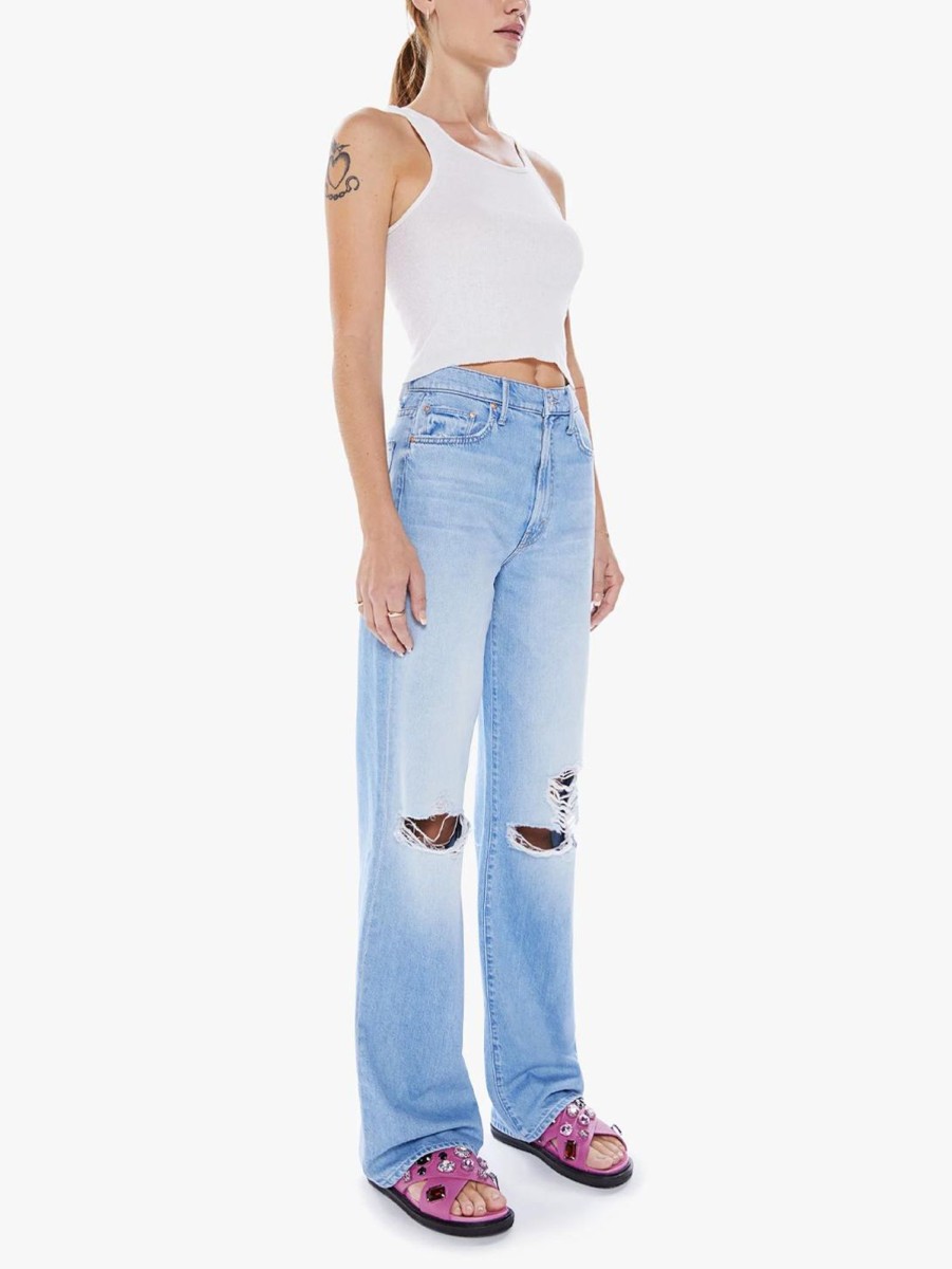 Women Mother Jeans | The Maven Heel Jean - Ripped Off Rpo