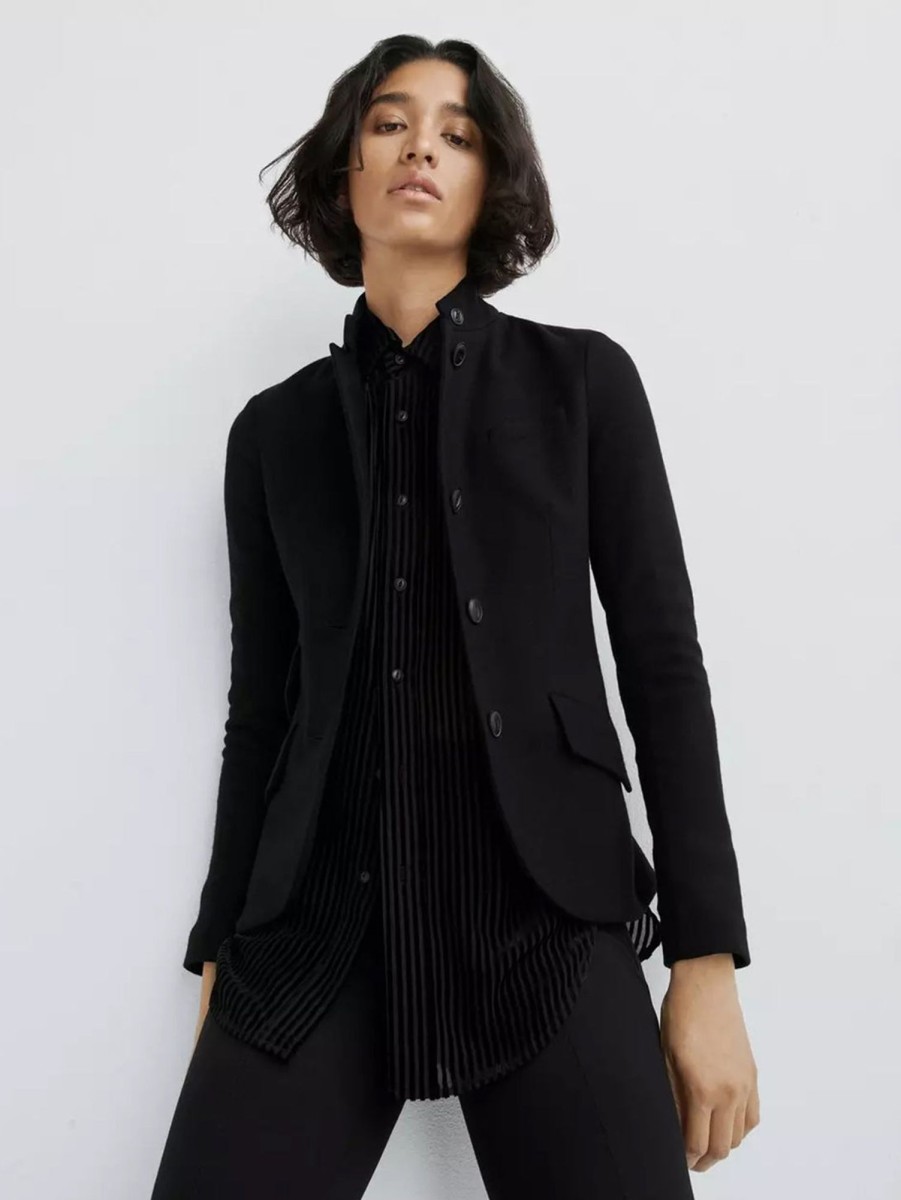 Women RAG + BONE Jackets & Blazers | Slade Wool Blazer