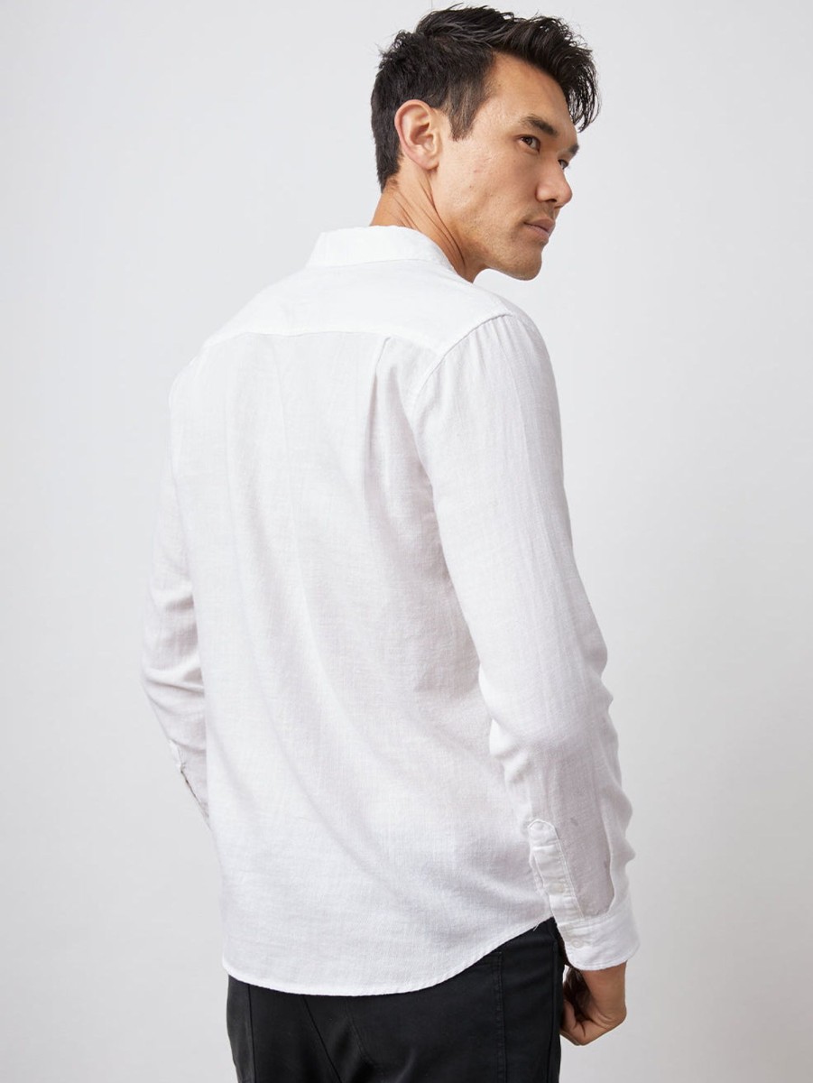 Men Rails Shirts & Polos | Wyatt Button Down Shirt White