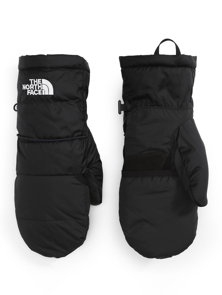 Men The North Face Scarves & Gloves | Nuptse Convertible Mitt Black