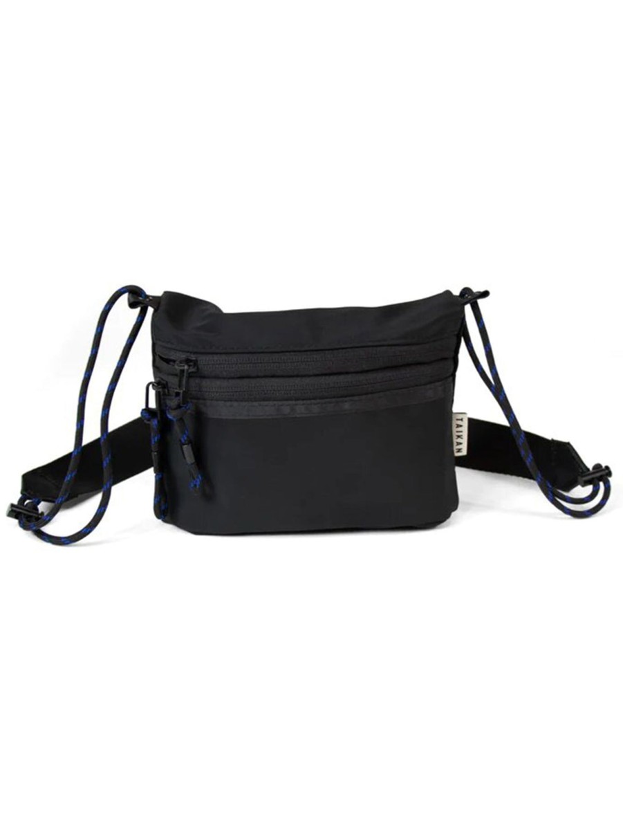 Men TAIKAN Bags | Sacoche Large Crossbody Bag Black