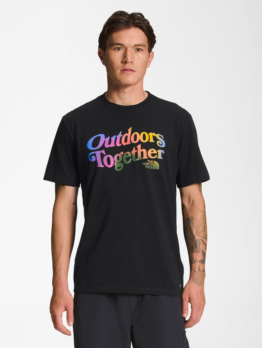 Men The North Face T-Shirts | Pride T-Shirt Black