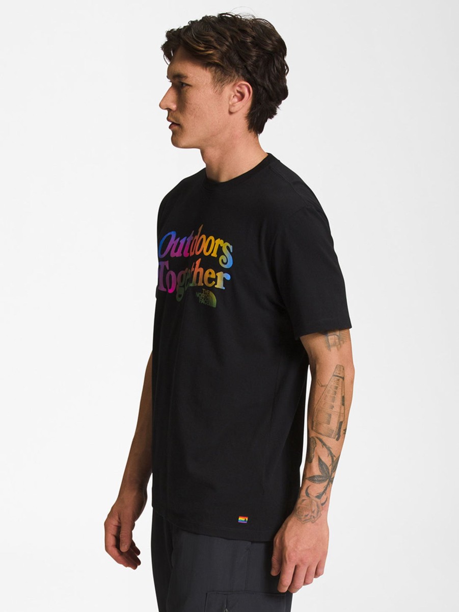 Men The North Face T-Shirts | Pride T-Shirt Black