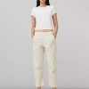 Women RAG + BONE Pants | Leyton Workwear Pant Ivory