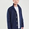 Men Armor Lux Outerwear & Jackets | Chore Jacket Deep Marine