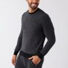 Men SOL ANGELES Tops | Brushed Boucle Top Black