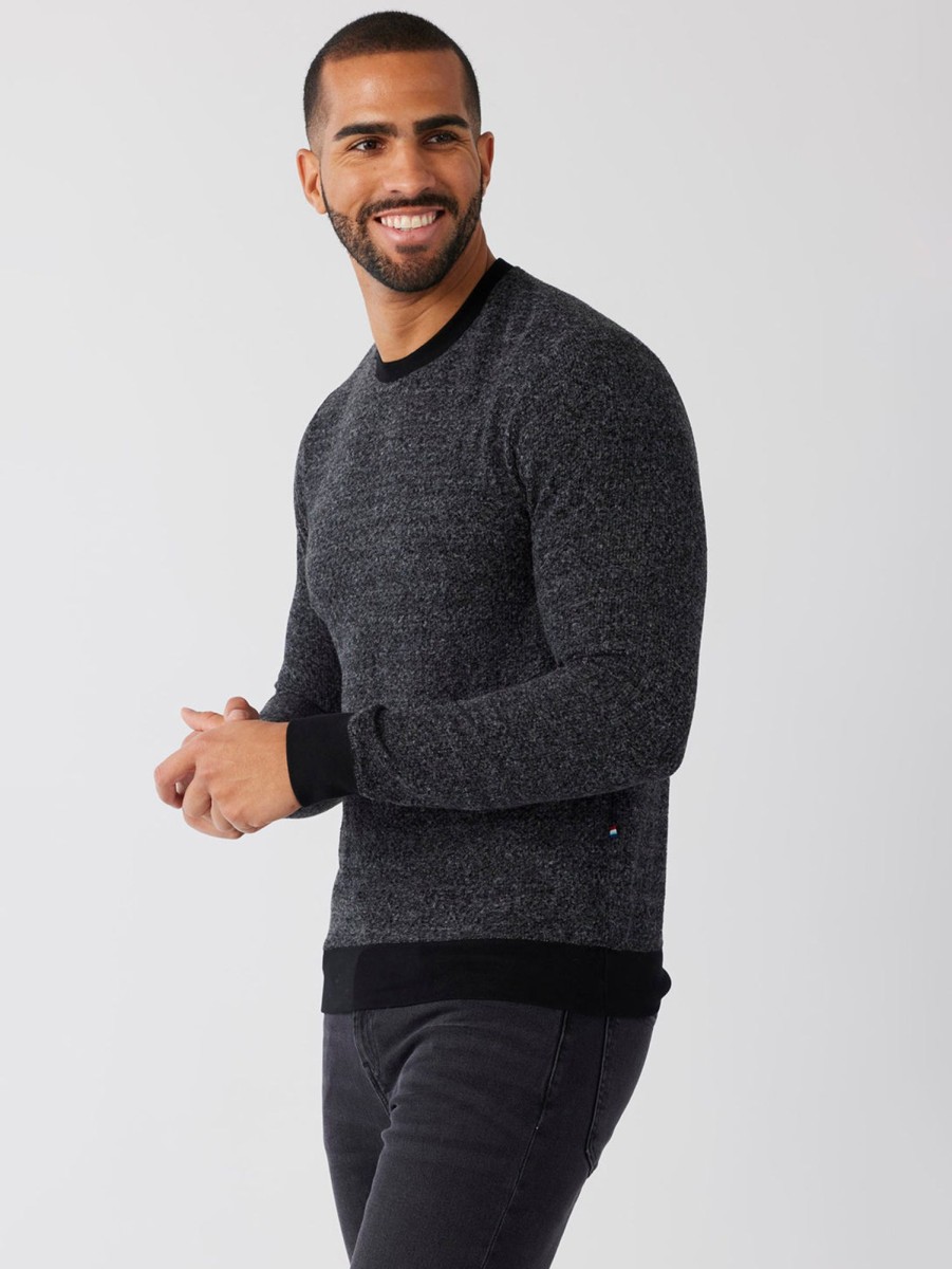 Men SOL ANGELES Tops | Brushed Boucle Top Black