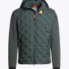 Men PARAJUMPERS Outerwear & Jackets | Benjy Hooded Jacket Green Gables