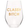 Lifestyle CHEZ GAGNE LETTERPRESS Home | Wine Glasses