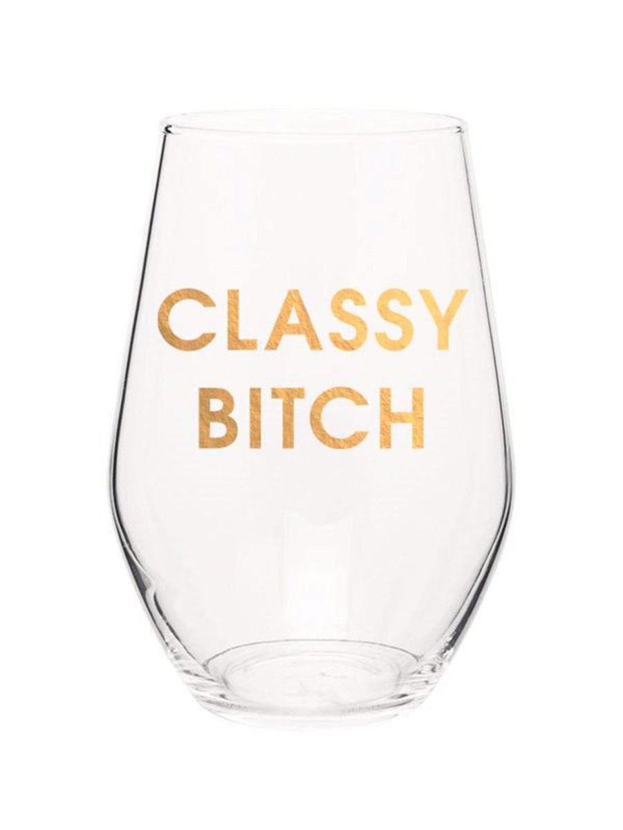 Lifestyle CHEZ GAGNE LETTERPRESS Home | Wine Glasses