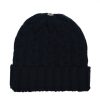 Women Lindo F Hats & Hair Accessories | Charlie Cable Toque - Blue Tones