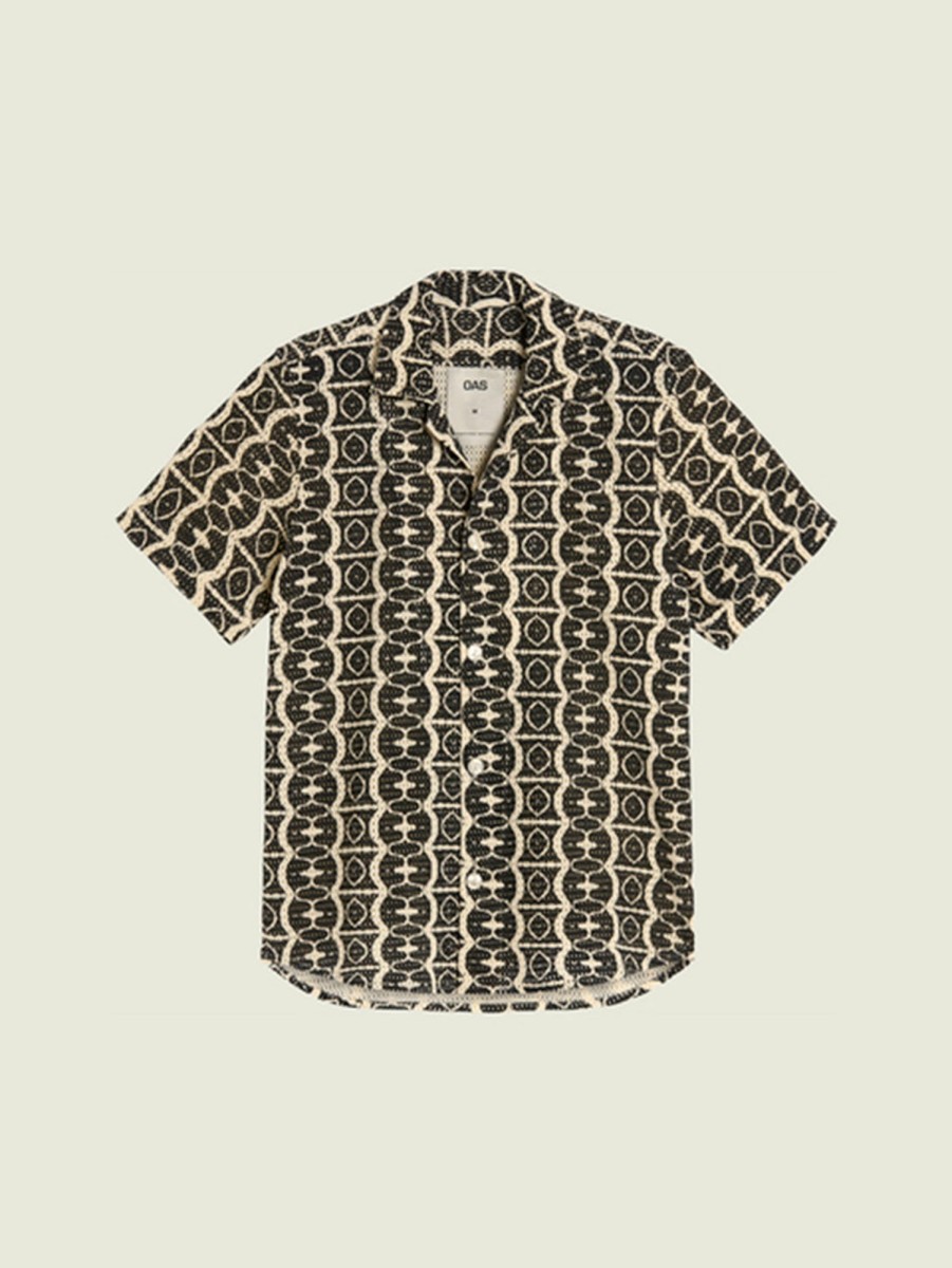 Men OAS Shirts & Polos | Cuba Net Shirt Hypnotise