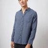 Men Rails Shirts & Polos | Wyatt Button Down Shirt Sea Blue