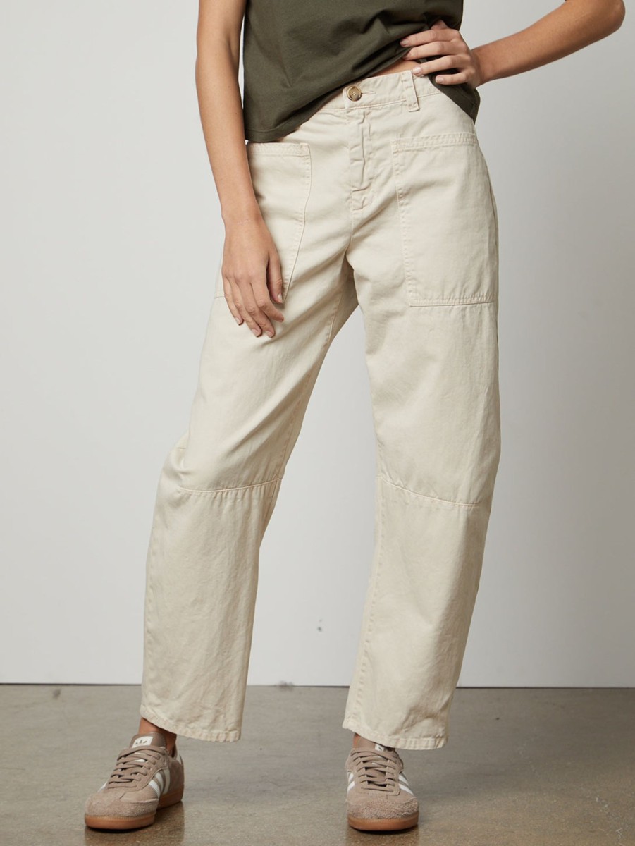 Women Velvet Pants | Brylie Twill Pant