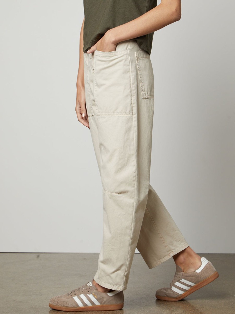 Women Velvet Pants | Brylie Twill Pant