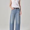 Women Citizens of Humanity Jeans | Ayla Raw Hem Crop Jean Sodapop