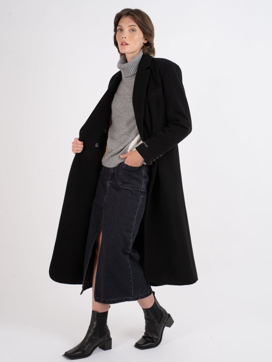 Women HERSKIND Jackets & Blazers | Wanda Coat Black